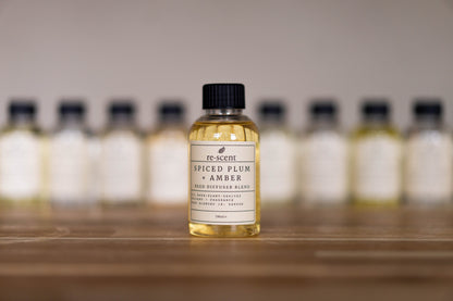 Spiced Plum + Amber - 100ml Diffuser Refill