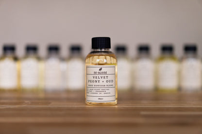 Velvet Peony + Oud - 100ml Diffuser Refill