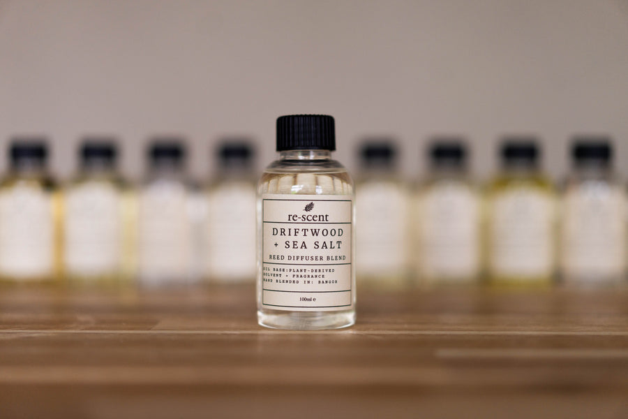 Driftwood + Sea Salt - 100ml Diffuser Refill