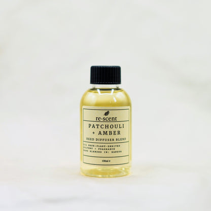 Patchouli + Amber - 100ml Diffuser Refill