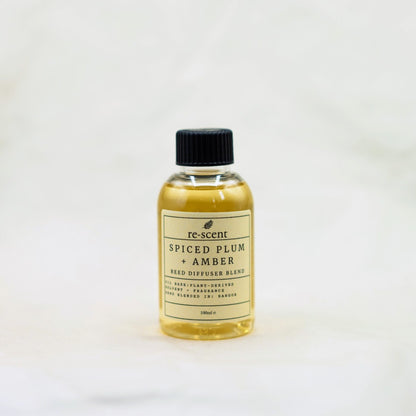 Spiced Plum + Amber - 100ml Diffuser Refill